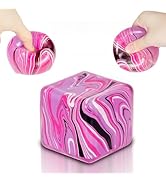 Squishy Fidget Toys Stress Cube, 1.97"*1.97" Stress Balls for Kids Adults Stress Relief, Ice Squi...