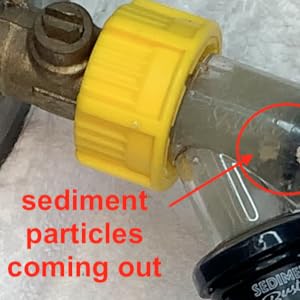 Snap shot of Sediment Buster mid-air pump phase
