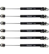 Gazeer 6 Pcs 100N/22.5lb Gas Struts 10inch Cabinet Struts Cabinet Shocks Cabinet Door Lift Pneuma...