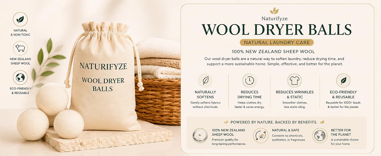 Wool Dryer Balls