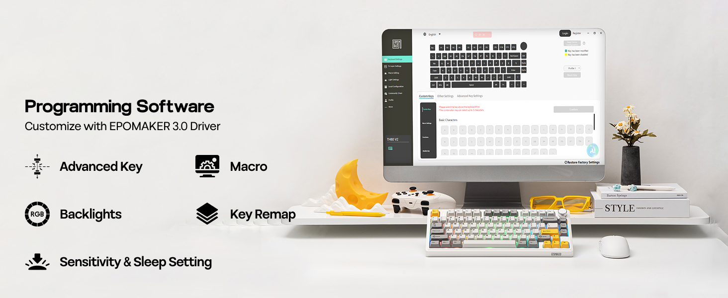 wireless gaming keyboard