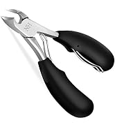 Podiatrist Toenail Clippers, Professional Thick & Ingrown Toe Nail Clippers for Men & Seniors, Pe...