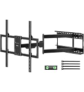 monTEK XL 40” Long Arm TV Wall Mount for 50-100 inch TVs up to 176 lbs, 4X Load Tested, ±90° Swiv...