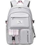 School Backpack for Girls Large Capacity Daypacks Water Resistant Breathability Bookbag Travel Ba...