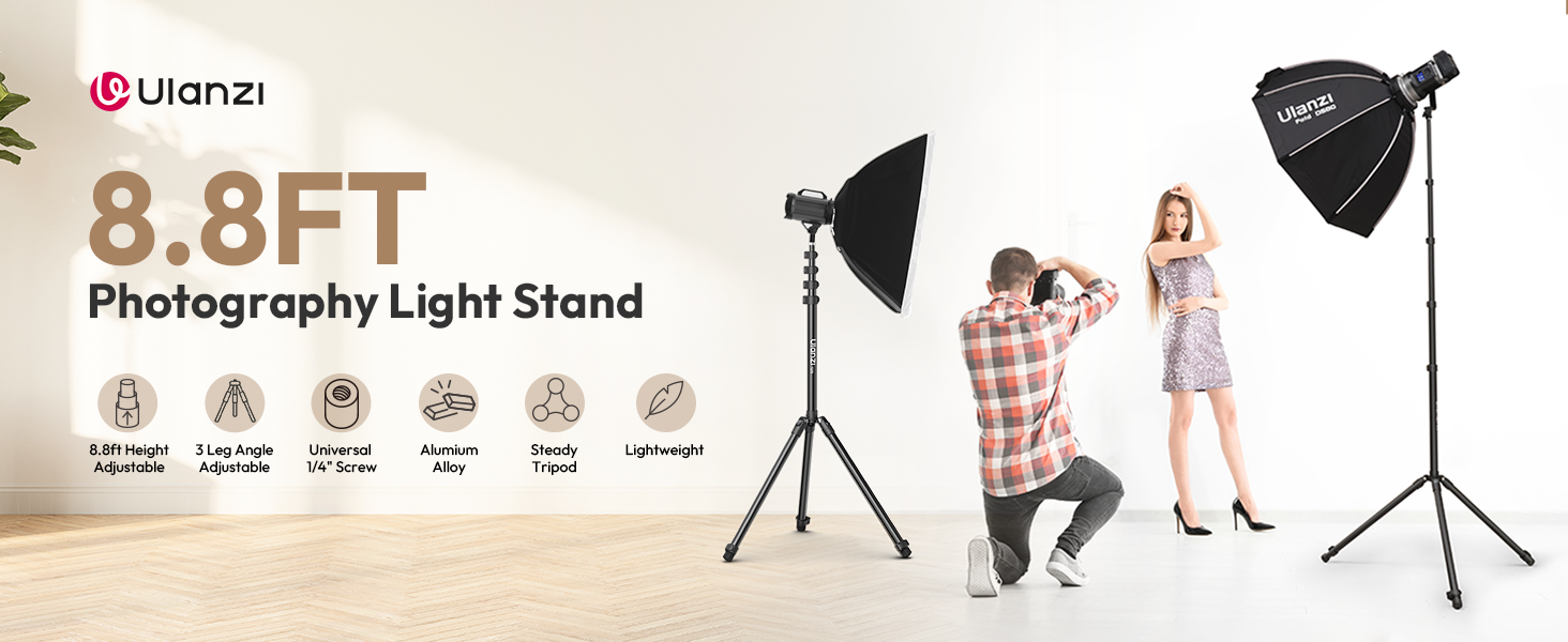 Ulanzi T270 light stand for Photography