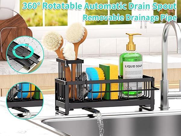 kitchen sponge holder for sink
