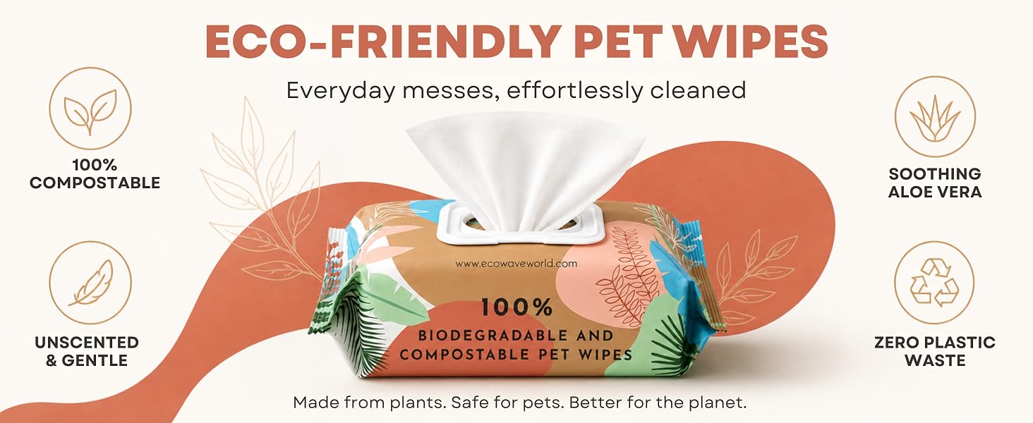 Eco Friendly Pet Wipes