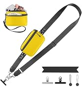 Clip and Go Strap for Phone with Wallet Crossbody, Adjustable Phone Lanyard with Detachable RFID ...