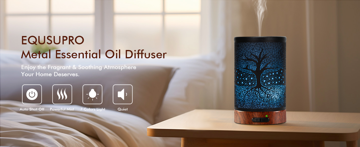 Metal Oil Diffuser Tree Life-1