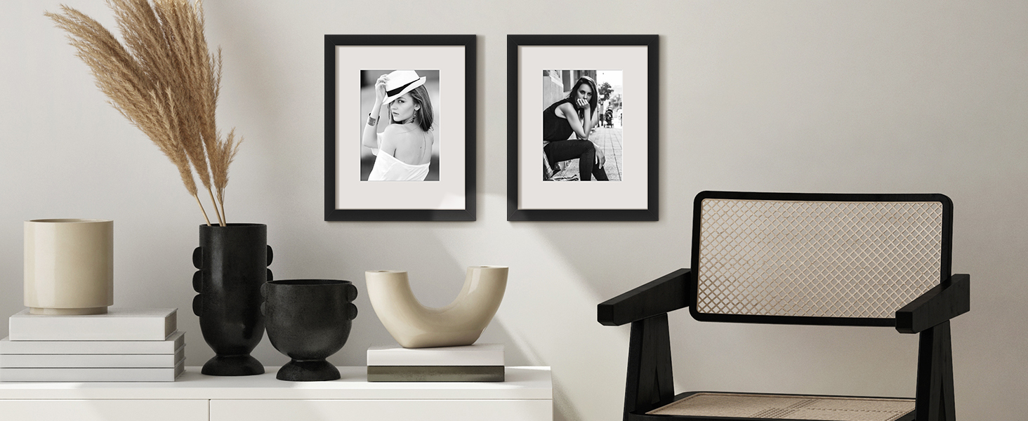 black 8x10 frame