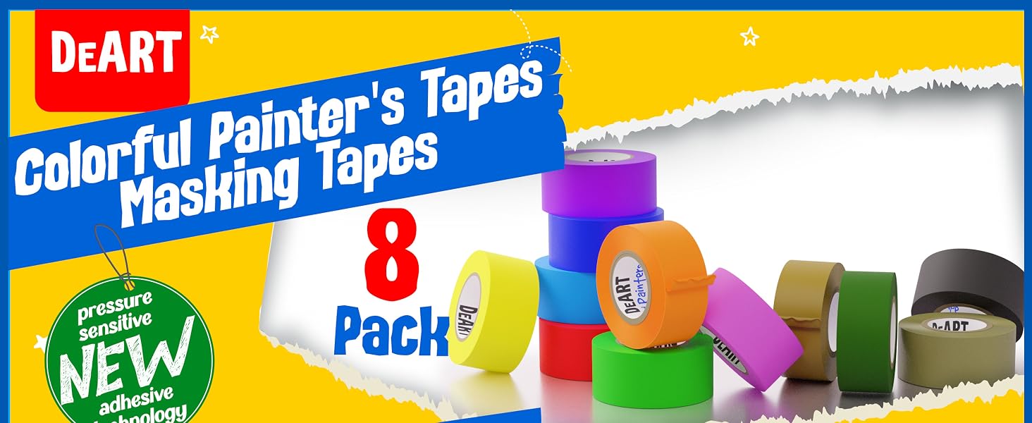 paper tape colored masking tape colored tape painters tape kids tape colorful tape