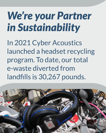 Sustainability, Recycled Plastic, Headset Recycling, Community, sustainable tech