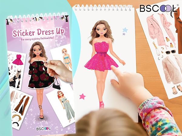 sticker dress up
