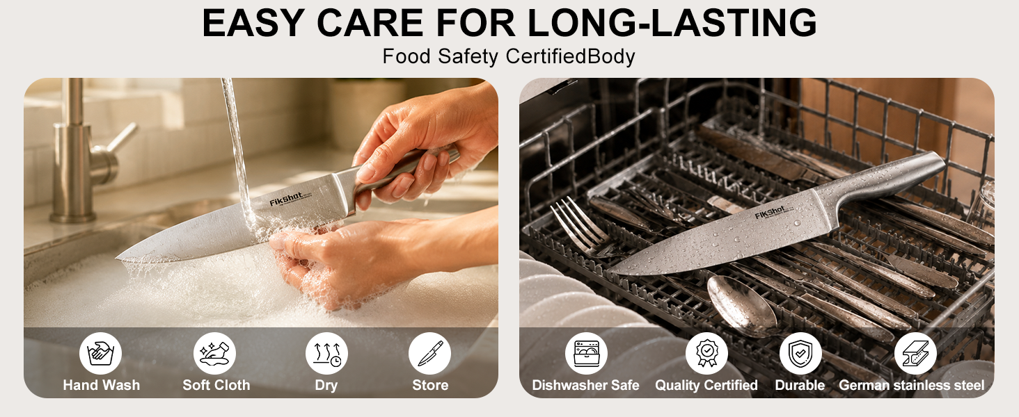 Easy Care for Long-Lasting , dishwasher safe