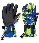 BOSONER Ski Snowboard Gloves, Waterproof Winter Warm Gloves, Cold Weather Touchscreen Snow Gloves...