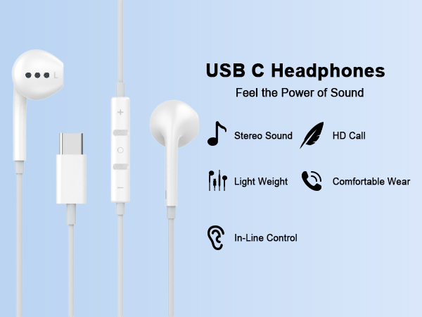 usb c headphones
