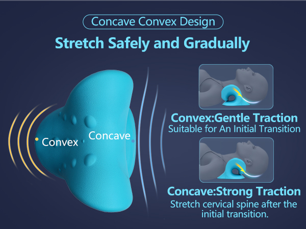 Concave Design Fits Back Of the Head Perfectly