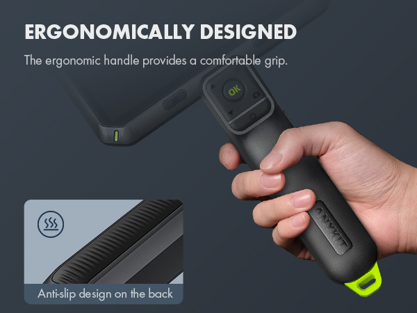 ERGONOMICALLY DESIGNED