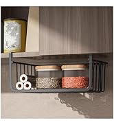 HAOHIZE Under Shelf Storage Basket, Pantry Organizers and Storage Laundry Room Organization Under...