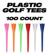 Izzo Plastic Golf Tees (100 Pack)