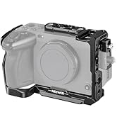 NEEWER Cage Camera Cage with HDMI Cable Clamp, NATO Rail, 3/8 Inch ARRI Positioning Holes, 1/4 In...