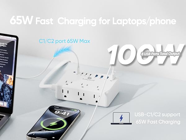 65W Fast charging