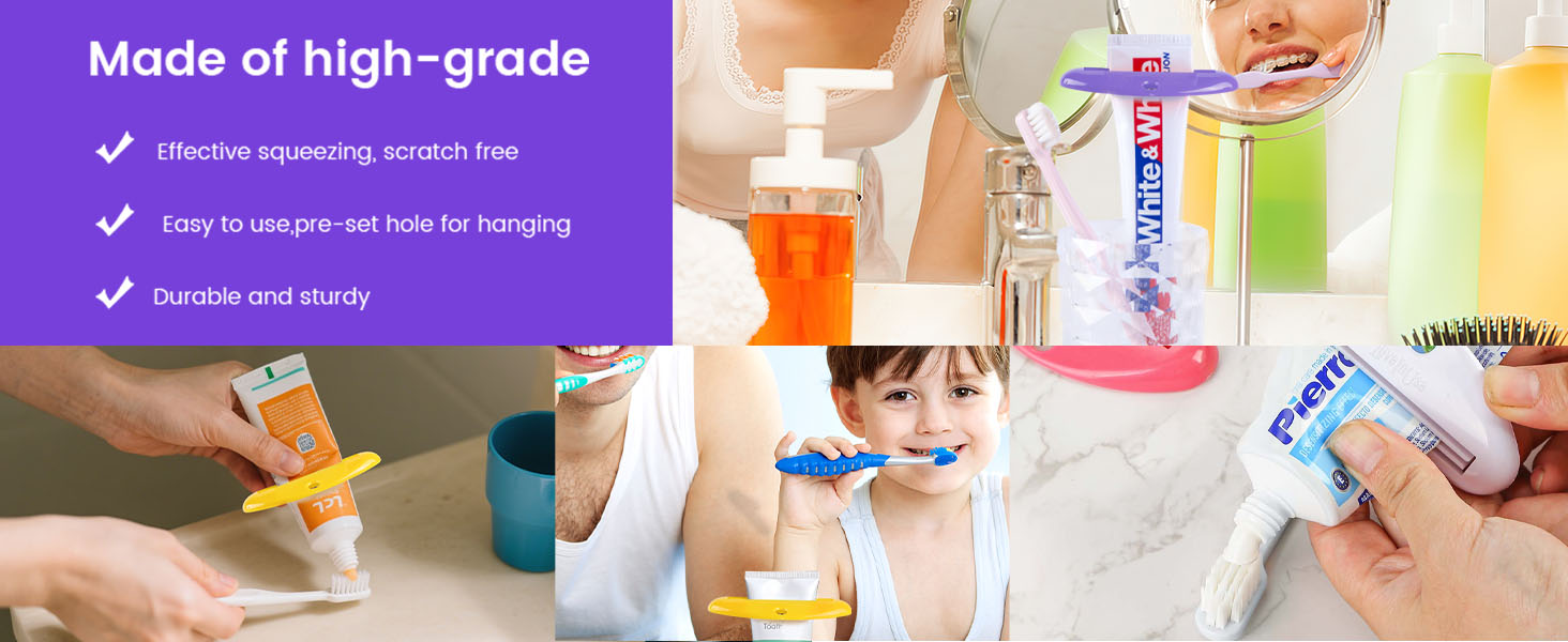 Toothpaste Squeezer Dispensers