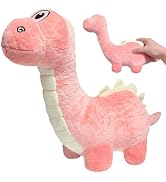 NuomiYue Cute Dinosaur Stuffed Animals Plush Toy for Kids, 12'' Kawaii Brachiosaurus Dino Plush T...