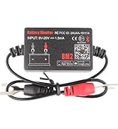 QUICKLYNKS BM2 Bluetooth Battery Monitor 12V Car Battery Tester for Lead Acid Battery, LowVolt Al...