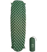 Inflatable Sleeping Pad for Camping, Ultralight Sleeping Mat for Backpacking, Hiking, Hammock Sle...