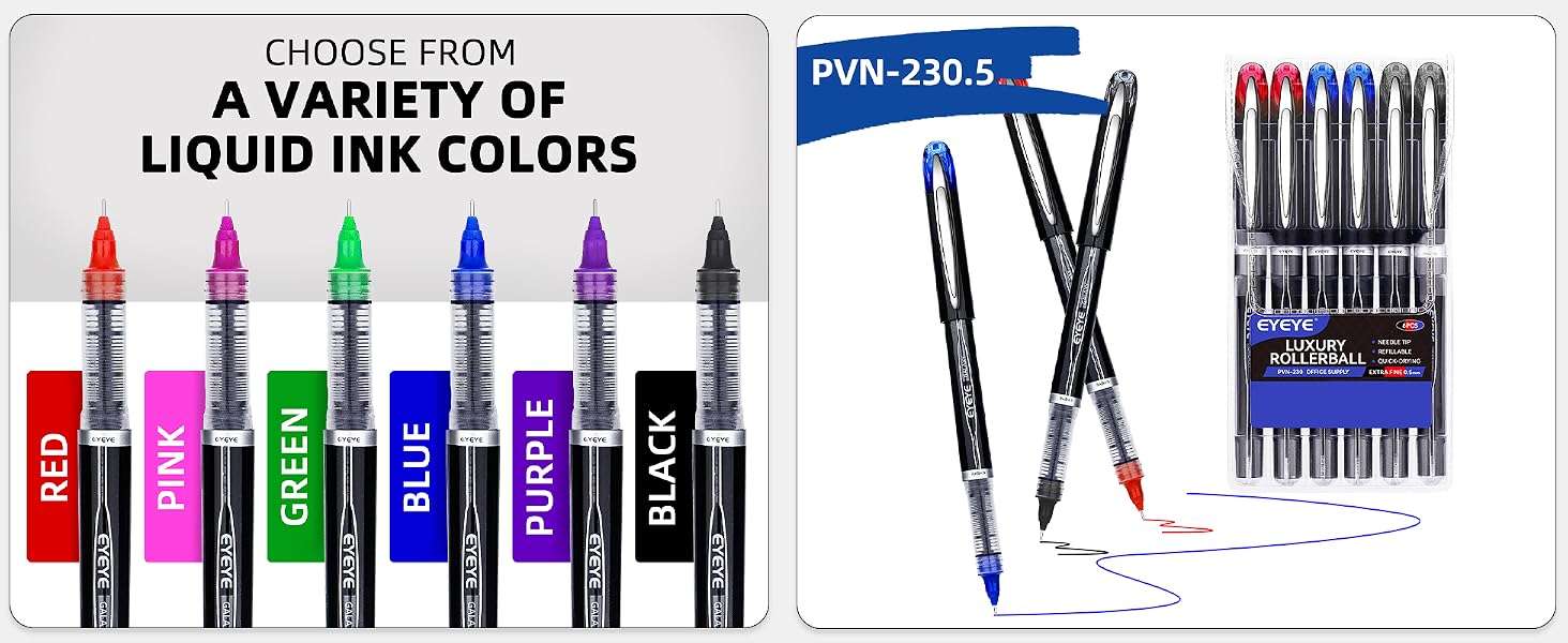 rollerball pens