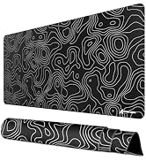 ATTACK SHARK CM02 PRO Extra Large Gaming Mouse Pad, with Anti-Slip Rubber Never-Slip Stability Es...
