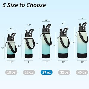 BJPKPK Insulated Water Bottles