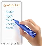 Magnetic Grocery List for Fridge - Dry Erase Small Grocery Shopping List - Magnet Grocery List fo...