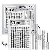 Viva Lash Clusters Kit D Curl Eyelash Clusters Kit Cluster Eyelash Extensions Lashes Clusters Kit...
