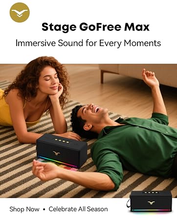 Christmas gift, Stage GoFree Max Bluetooth speaker