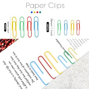 paper clips and binder clips set office supply set paper clips and binder clips colorful office