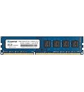 8GB DDR3 / DDR3L 1600MHz UDIMM RAM, Royemai PC3L-12800 2Rx8 1.35V/1.5V CL11 240-pin Desktop Compu...