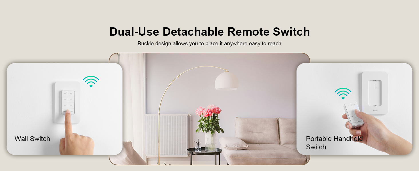 remote light switches wireless