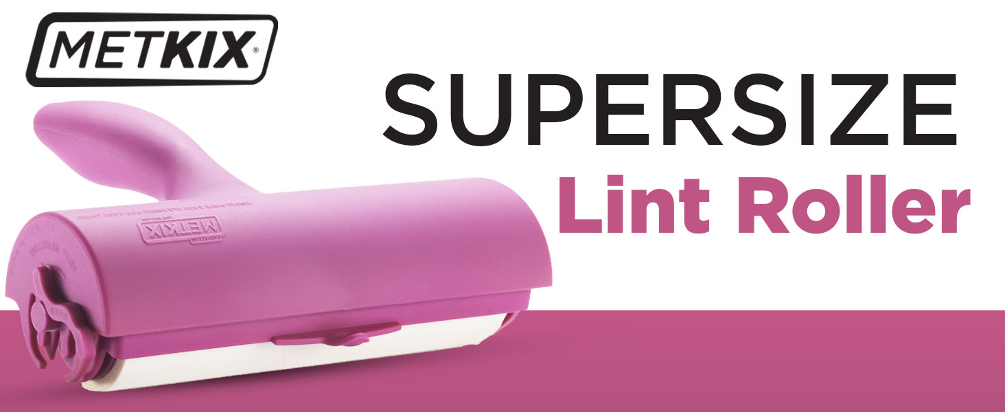 Extra Large Lint Roller Giant for Pet Hair Furniture Bed Couch Floor with Extra Sticky Total