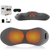YTDTKJ 3-in-1 Electric Lumbar Support Pillow, Smooth Spine Triple Fusion Back Massager with Heat,...