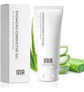 INIA Conductive Gel for Facial and Body Skin Care Machines – Hydrating Gel Primer with Hyaluronic...