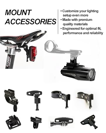 USB LED bicycle light