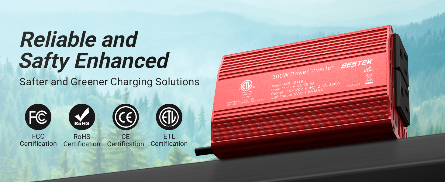 etl certification car inverter