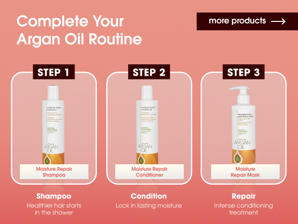 argan oil routine
