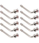 Camrusic Truck Tire Valve Stems, TR545D 60 Degree Valve Stem Extension Adaptor Compatible with Al...