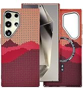 Dotted Granular Feel, Kevlar Patterned, Lightweight Samsung S24 Ultra Case Offers Full Protection...