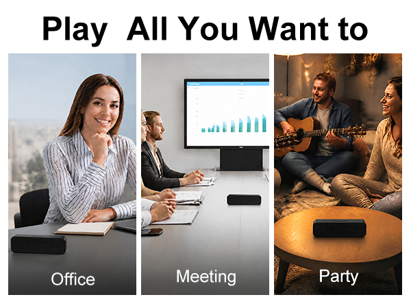 Computer speaker for music, games, and movies. Perfect for all scenarios.