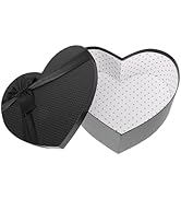 MAGICLULU Heart Shaped Box Valentines Day Heart Boxes with Lids for Flowers Arrangements Valentin...
