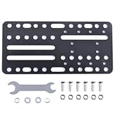 CNRAQR Universal Mount Bracket Plate for USB Handbrake,Suitable for G25/27/29/920/923 T500 (ONLY ...